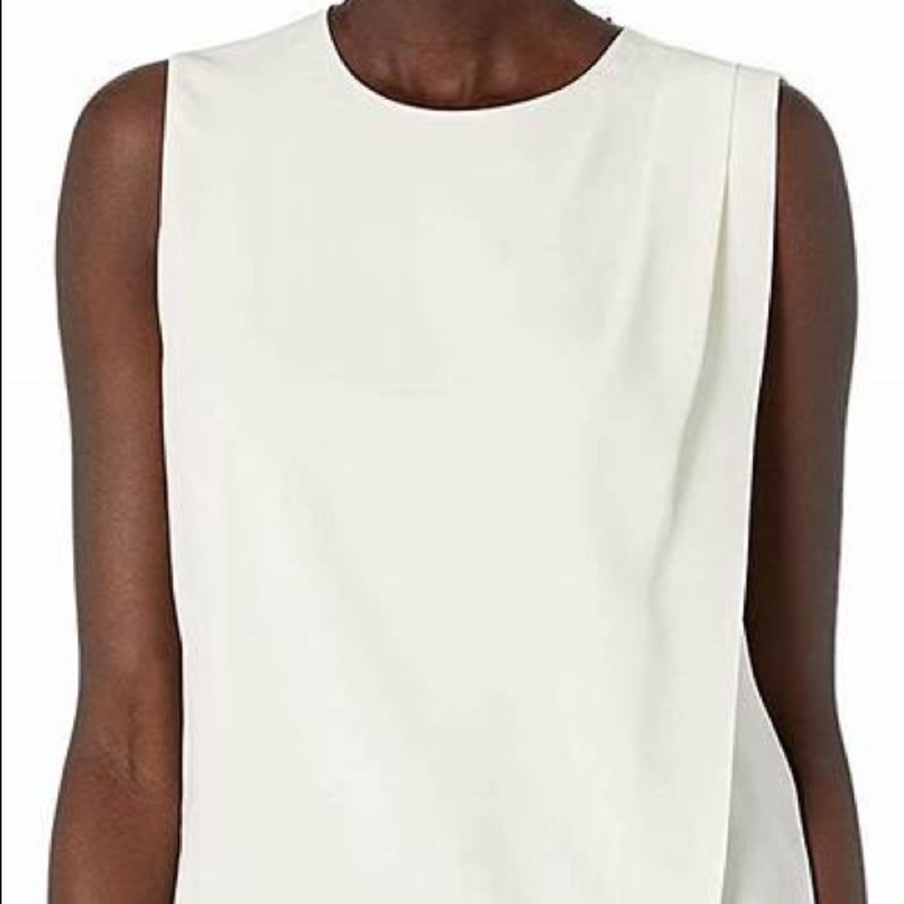 Theory Silk Blouse in Ivory NWT